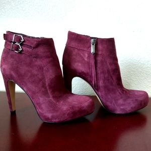 Sam Edelman suede booties